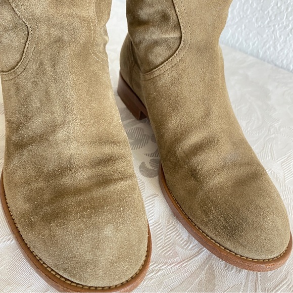 LOUIS VUITTON beige Suede Boots - Picture 8 of 12